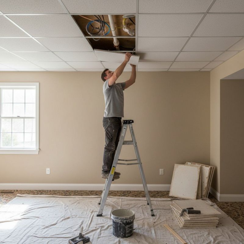 Ceiling Panel Repair