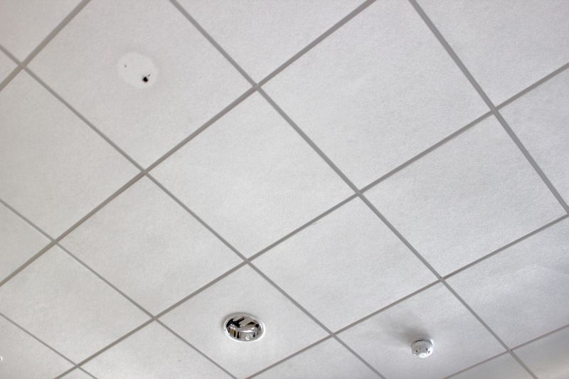Tile Ceiling Installation detail